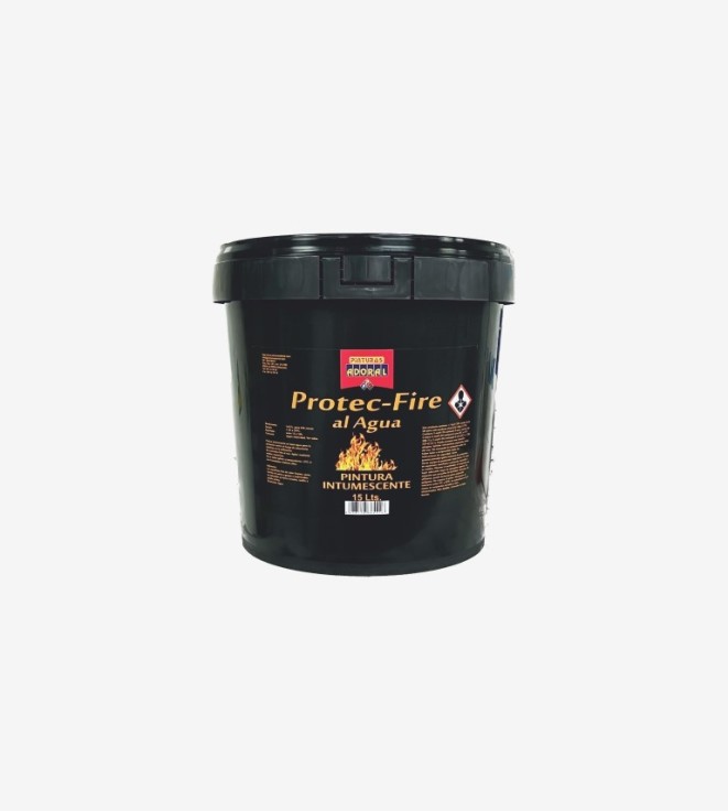 PROTEC FIRE BLANCO AL AGUA INTUMESCENTE ADORAL 4L