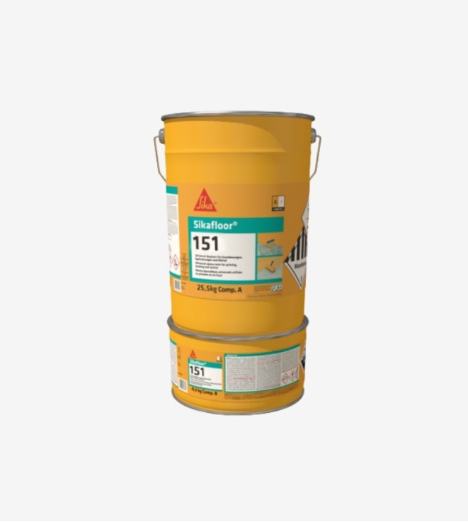 KIT IMPRIMACION EPOXI SIKAFLOOR 151 TRANSPARENTE SIKA 30KG