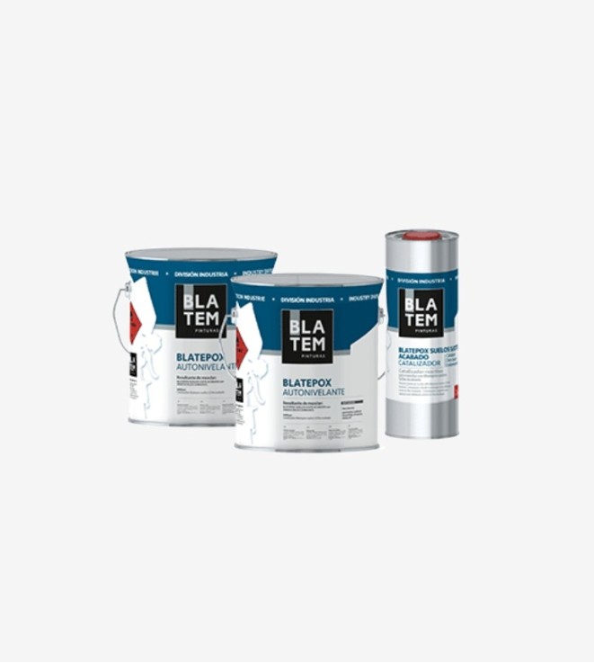 PINTURA EPOXI BLATEPOX SUELOS AUTONIVELANTE COMPONENTE B BLATEM 4KG