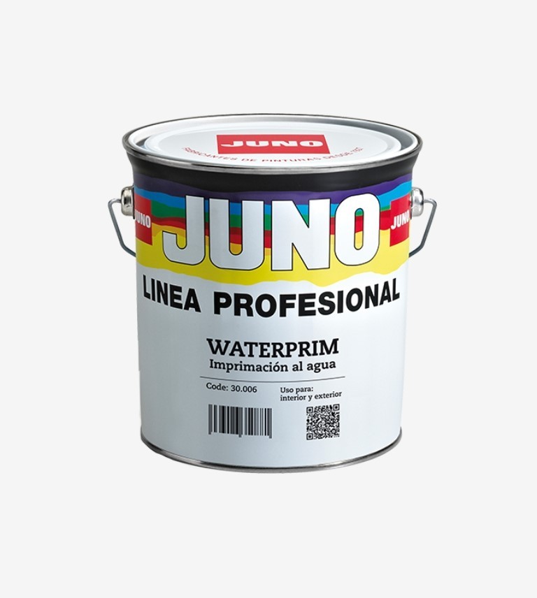 IMPRIMACION AGUA MULTISOPORTE WATERPRIM BLANCA JUNO 750ML