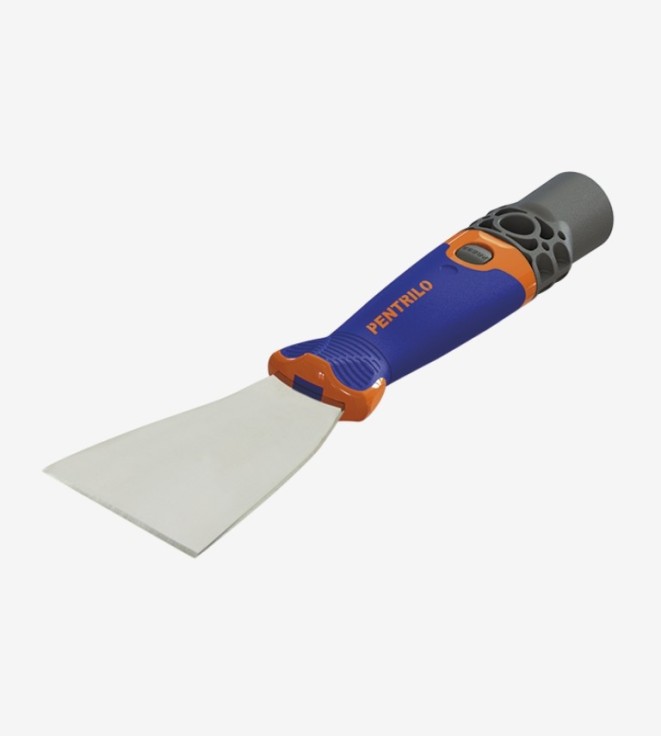 RASCADOR SUELOS BIMATERIA CURVO INOX 9CM PENTRILO