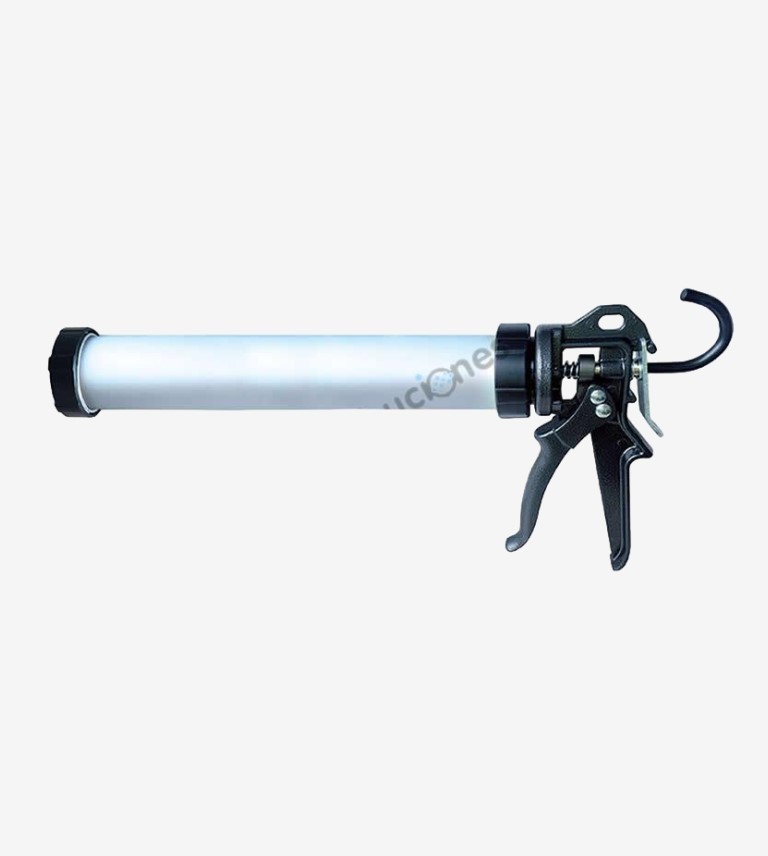 PISTOLA TUBULAR PROFESIONAL 600ML CARTUCHOS Y SALCHICHON JJ