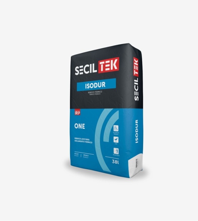 MORTERO TERMICO PROYECTADO ISODUR ONE 38L SECILTEK