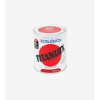 ESMALTE AL AGUA ECOLOGICO MATE BLANCO 750ML TITANLUX