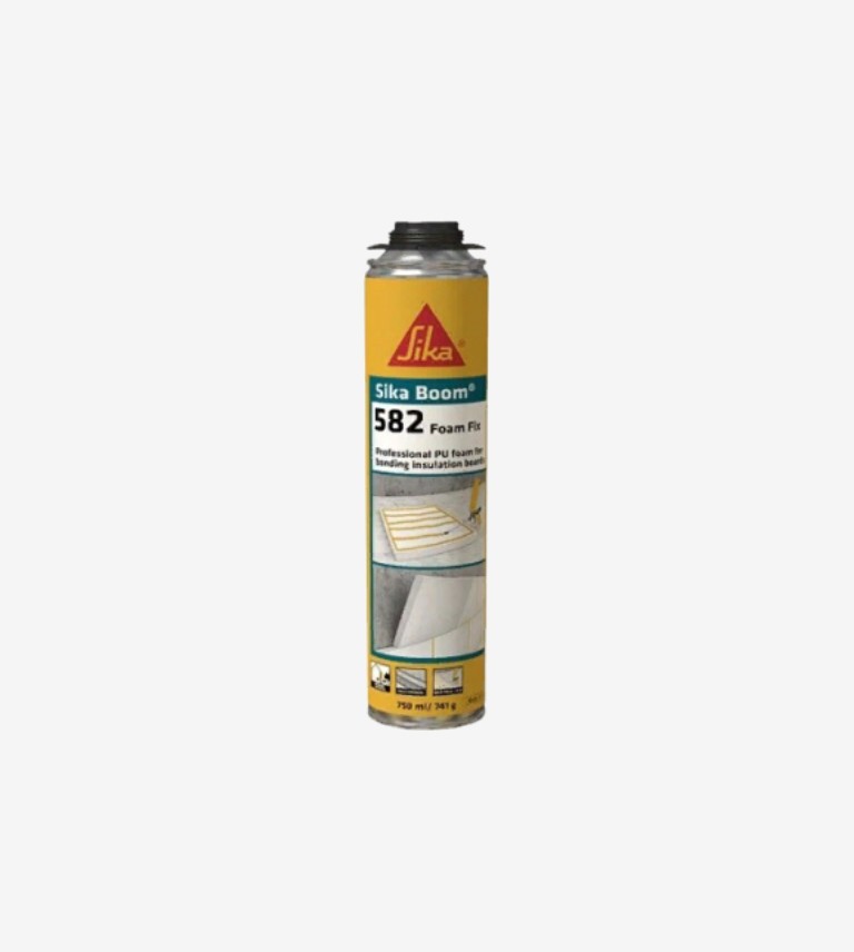 ESPUMA POLIURETANO PARA TEJA A PISTOLA SIKA BOOM 582 SIKA 750ML
