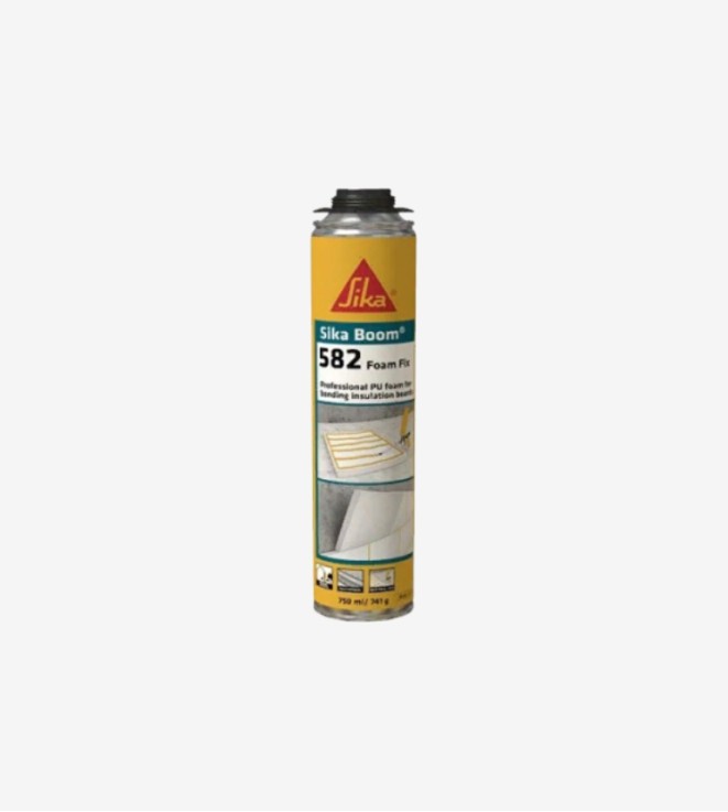 ESPUMA POLIURETANO PARA TEJA A PISTOLA SIKA BOOM 582 SIKA 750ML