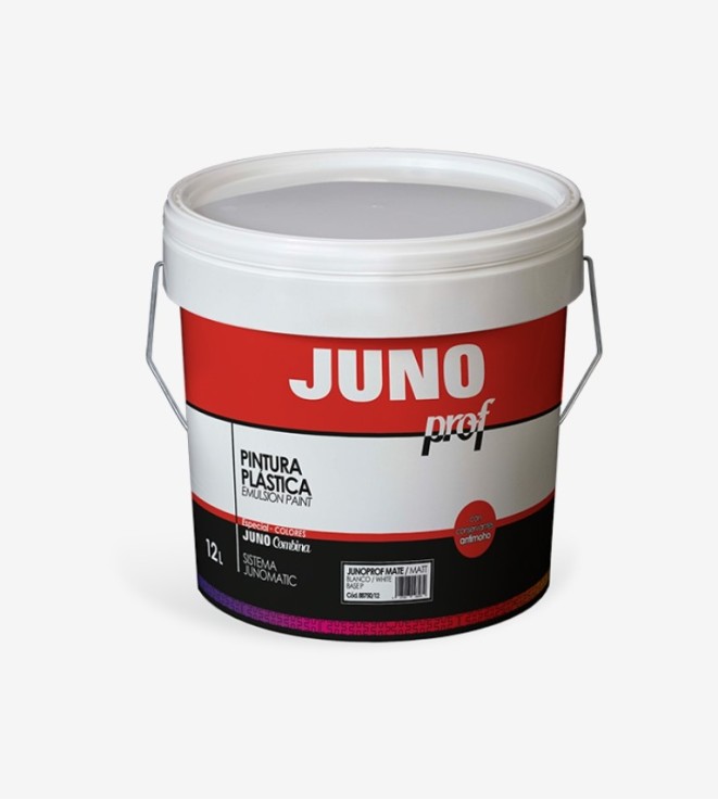 PINTURA PLASTICA MATE JUNOPROF BASE GL JUNO 2L