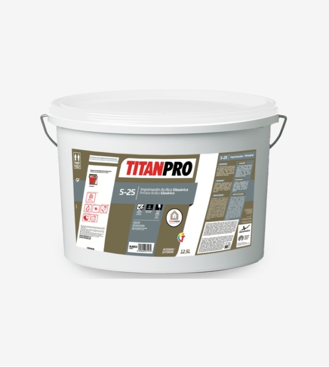 IMPRIMACION TEXTURADA BLANCA PARA SATE TITANPRO 12,5L