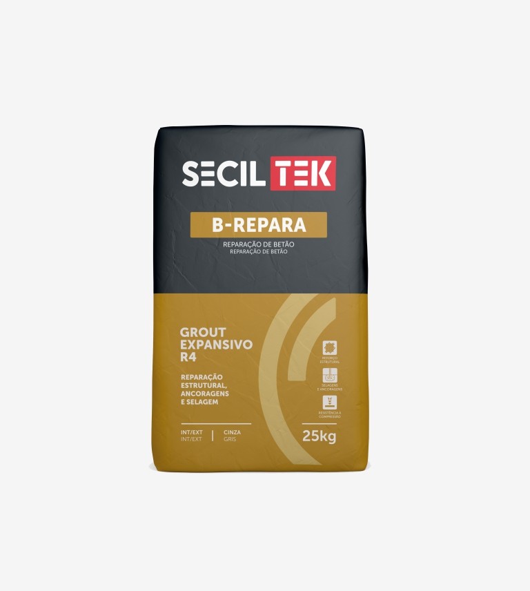MORTERO ESTRUCTURAL R4 MULTI 25KG SECILTEK