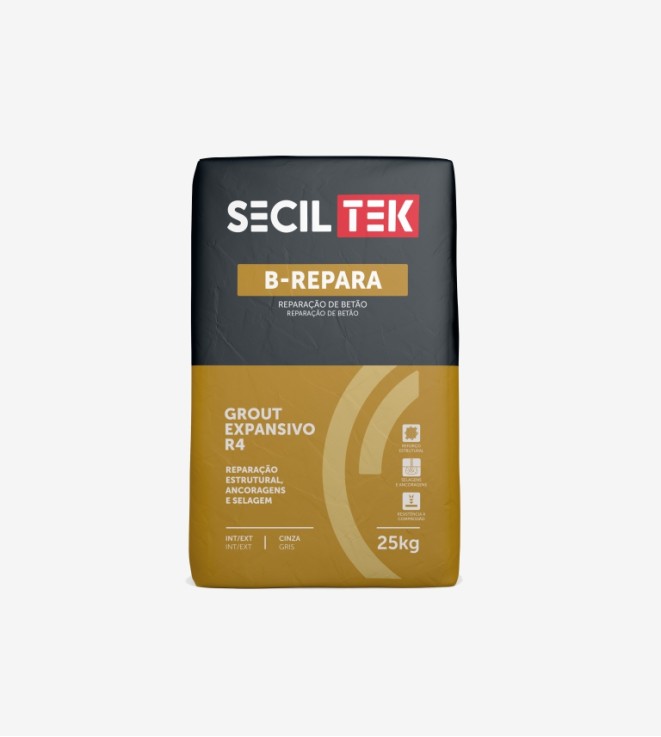 MORTERO ESTRUCTURAL R4 MULTI 25KG SECILTEK