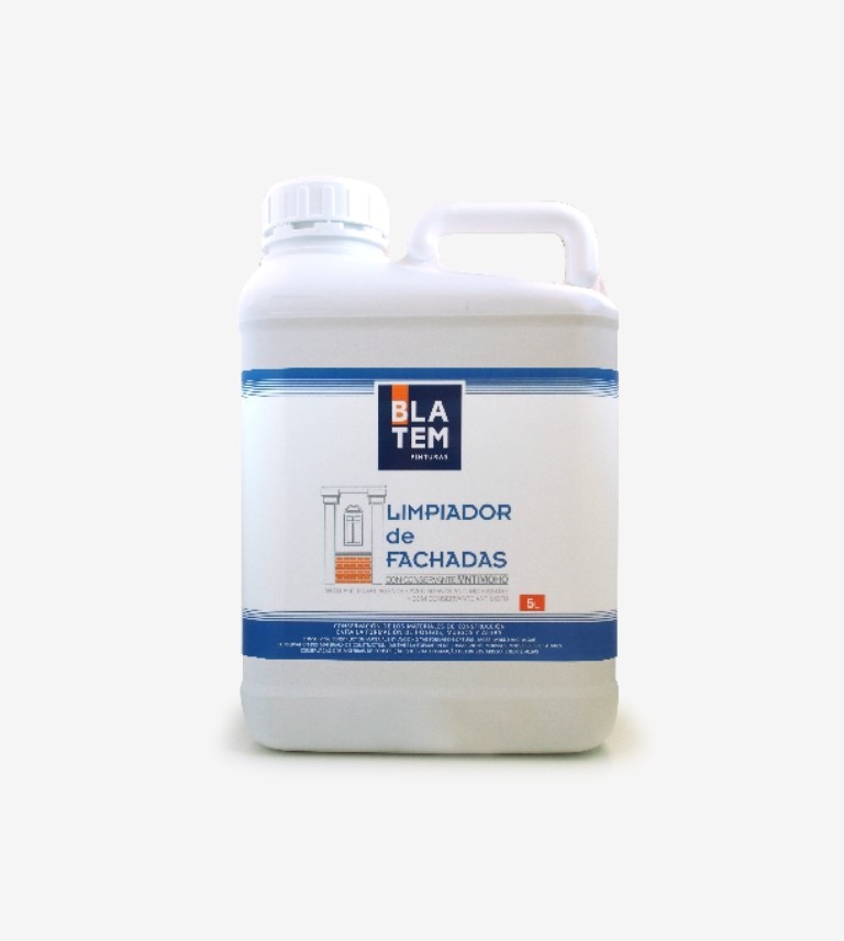 LIMPIADOR DE FACHADAS CON ANTIMOHO BLATEM 5L