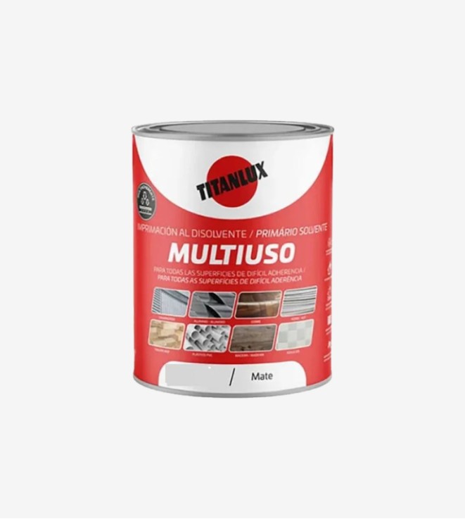 TITANLUX IMPRIMACION MULTIUSO GRIS 2,5L