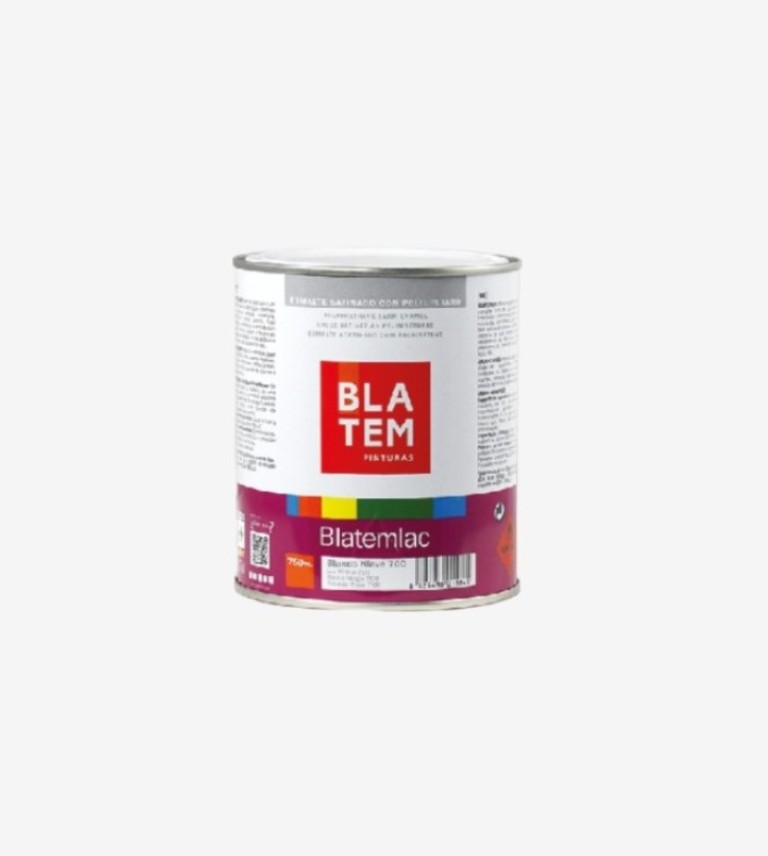 ESMALTE LACA BLATEMLAC SATINADO NEGRO BLATEM 750ML