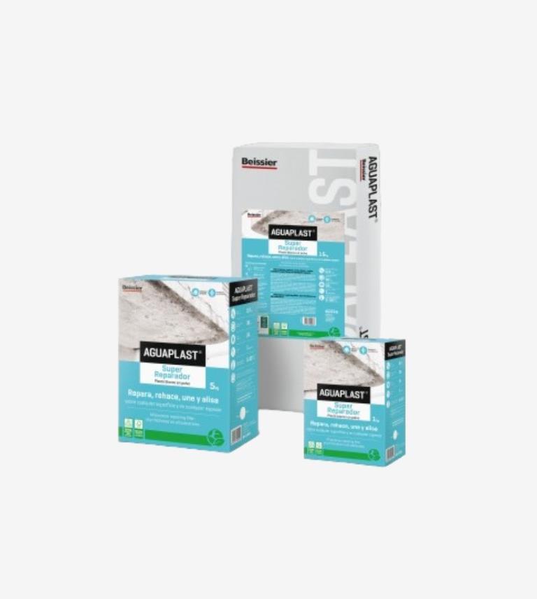 MASILLA EN POLVO AGUAPLAST SUPER REPARADOR BEISSIER 1KG