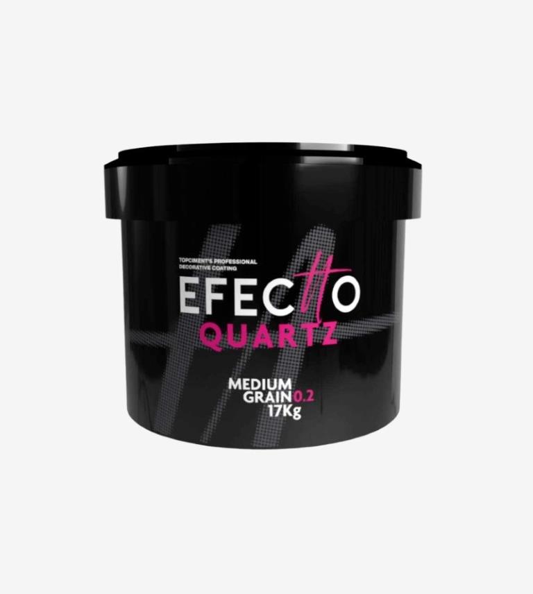 MICROCEMENTO LISTO USO EFECTTO QUARTZ MEDIUM GRAIN TOPCIMENT 17KG