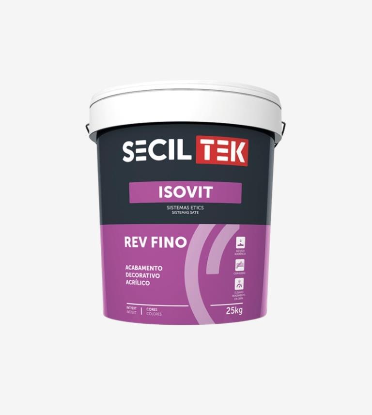 MORTERO ACRILICO BLANCO GRANO 1 PARA EL S.A.T.E. ISOVIT REV FINO 10A SECILTEK 25KG