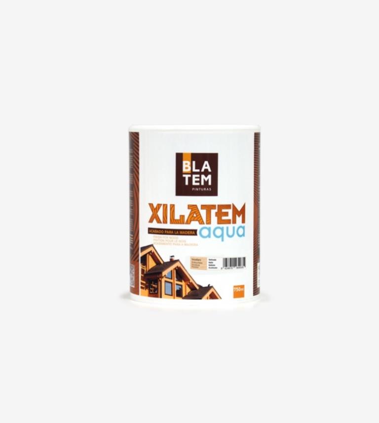 LASUR XILATEM AQUA SATINADO CAOBA BLATEM 750ML