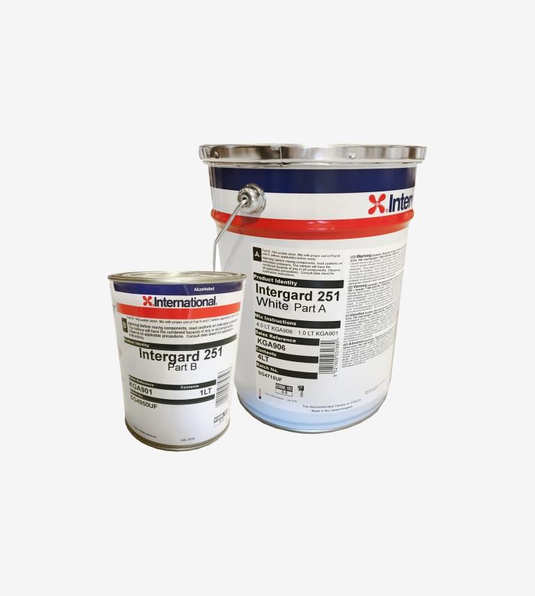 KIT IMPRIMACION EPOXI INTERGARD 251 HS GRIS INTERNACIONAL