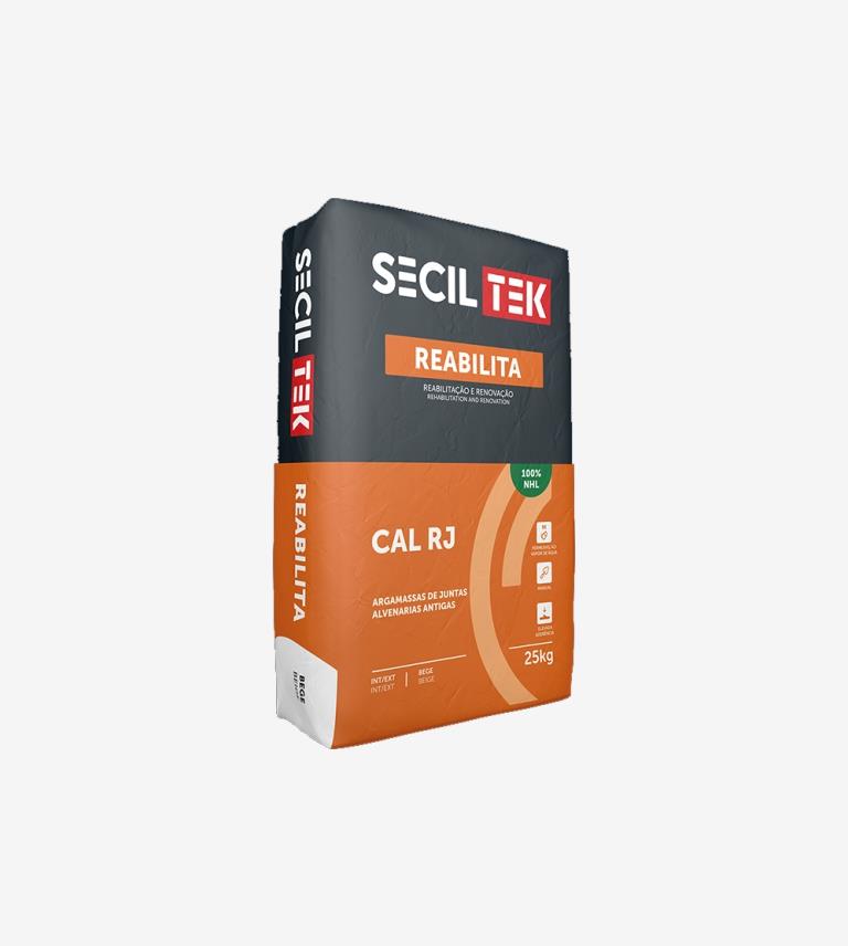 MORTERO DE CAL HIDRAULICA NATURAL DE REPARACION DE JUNTAS REABILITA CAL RJ SECILTEK