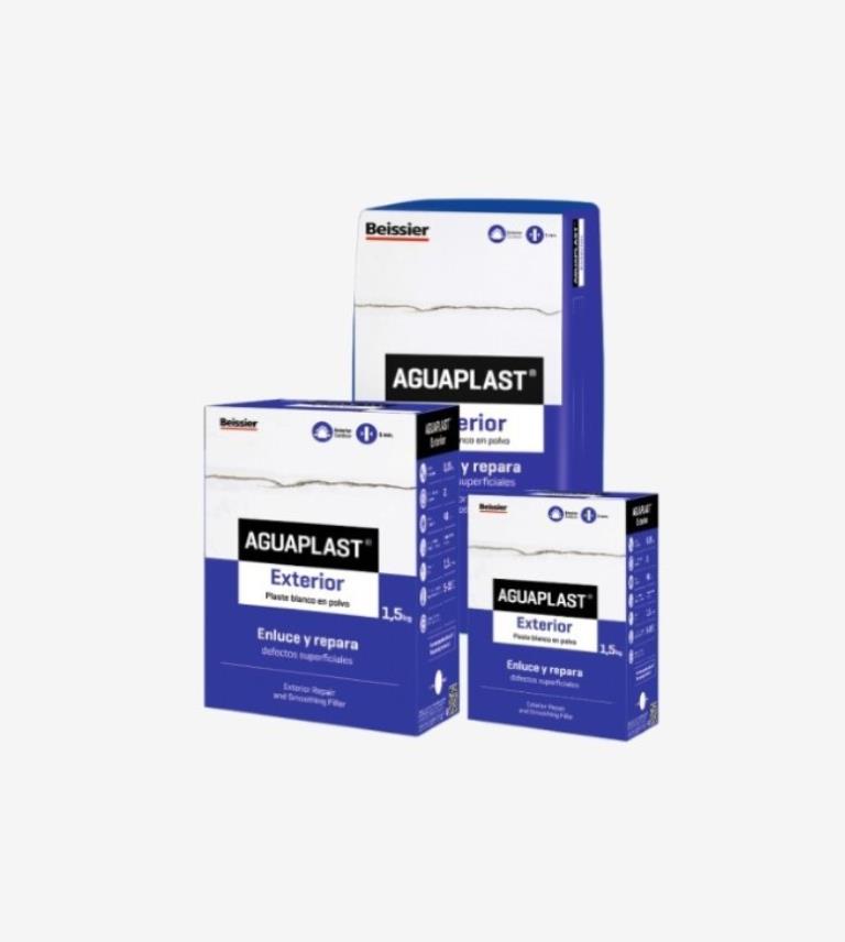 MASILLA EN POLVO AGUAPLAST EXTERIOR BEISSIER 1KG