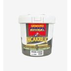 PINTURA PLASTICA MATE INCAKRIL INTERIOR-EXTERIOR BLANCO ADORAL 3L